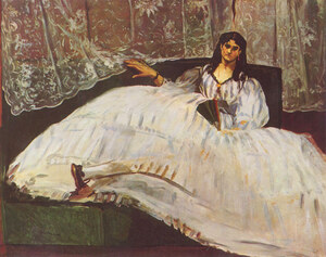 Lady with fan